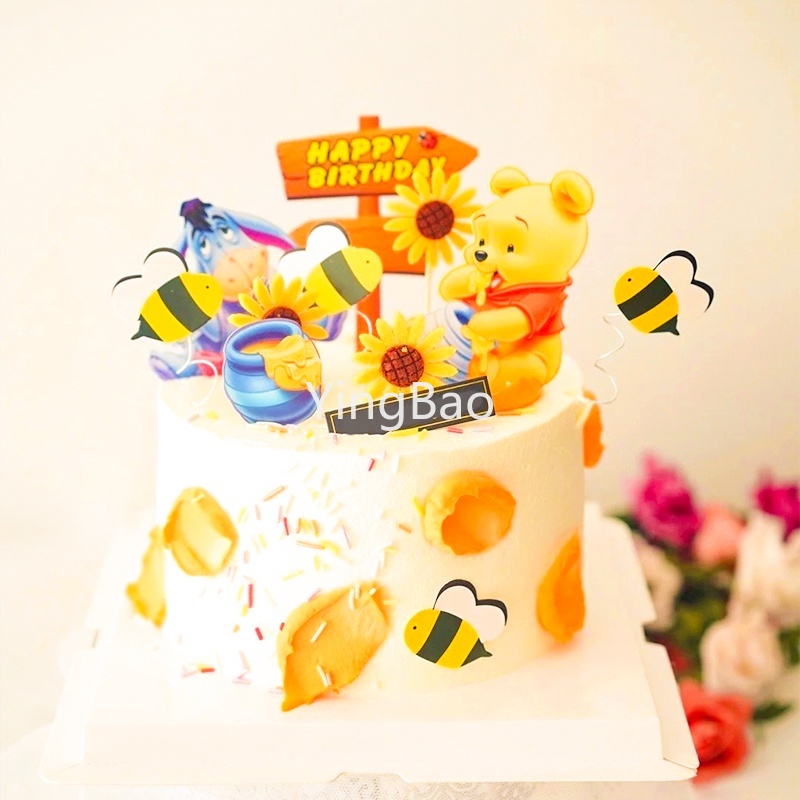 Mô Hình Nhân Vật Hoạt Hình Disney Trang Trí Bánh Kem