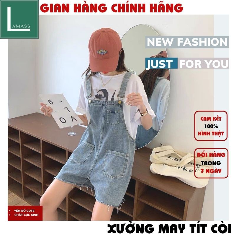 (ẢNH THẬT) yếm nữ 💚quần yếm jean nữ ,jean nữ cực xinh ,phong cách bánh bèo, vintage ,trẻ trung hàn quốc ulzzang LAMASS | BigBuy360 - bigbuy360.vn