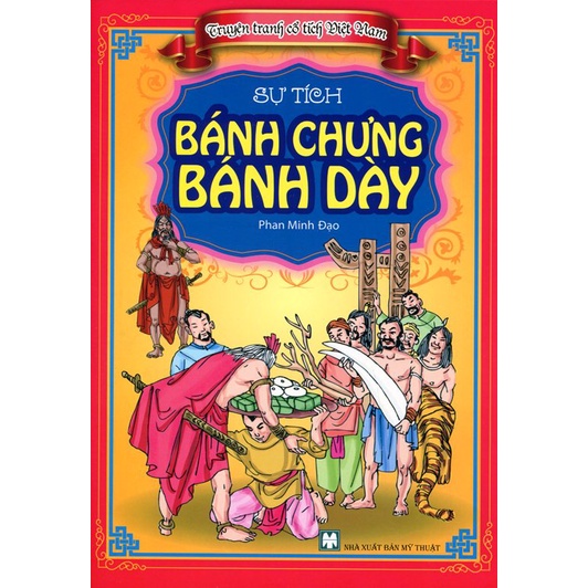 sách - truyện tranh cổ tích vn - Sự tích Bánh chưng bánh dày