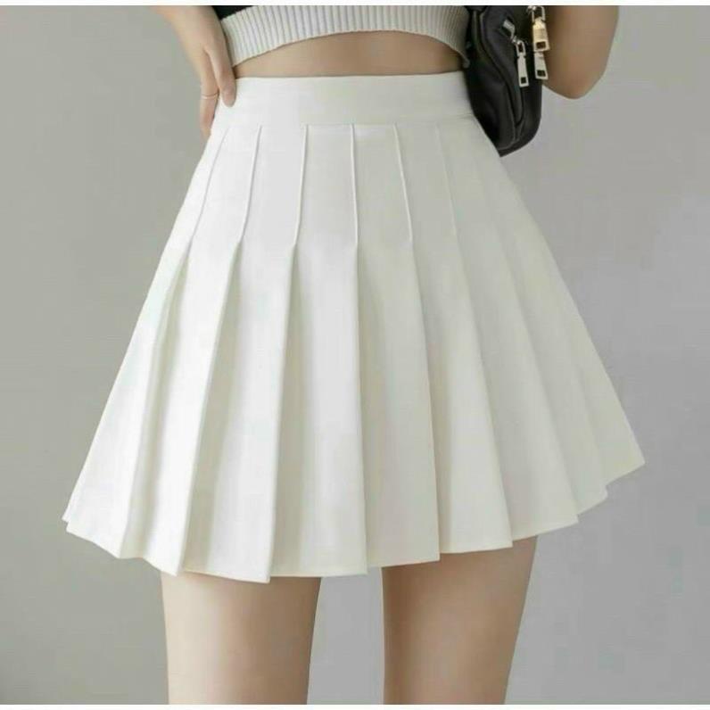Chân váy xếp ly ngắn phong cách Hàn , Váy tennis  lưng cao có lót trong mã 885 | BigBuy360 - bigbuy360.vn