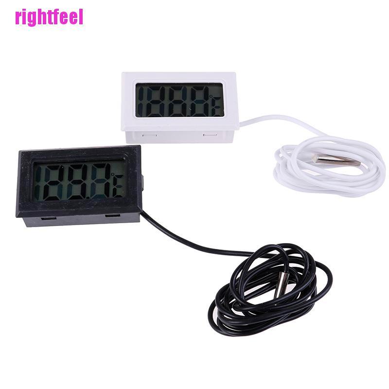 Nhiệt Kế Điện Tử Màn Hình Lcd 1 Cảm Biến Nhiệt Độ Tiện Dụng