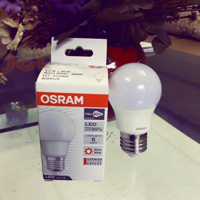 Bóng led E27 - 4.5w osram / ánh sáng trắng