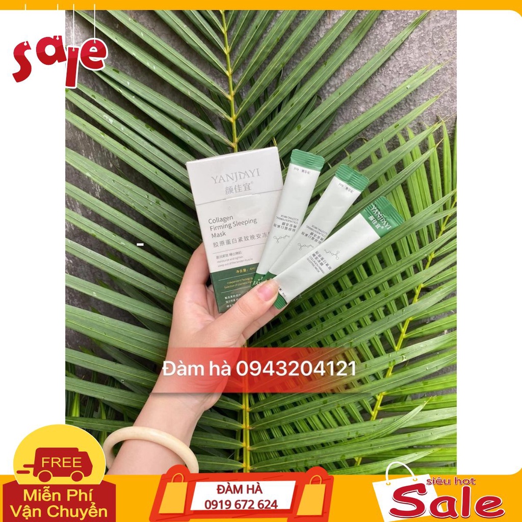 MẶT NẠ NGỦ THẠCH COLLAGEN YANJIAYI