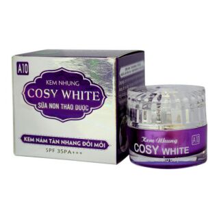 Kem nhung Cosy white sữa non thảo dược A10 18
