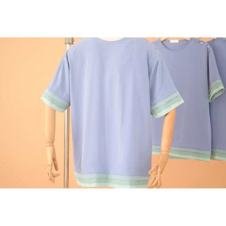 Áo thun lụa - Layer silk tee Chất