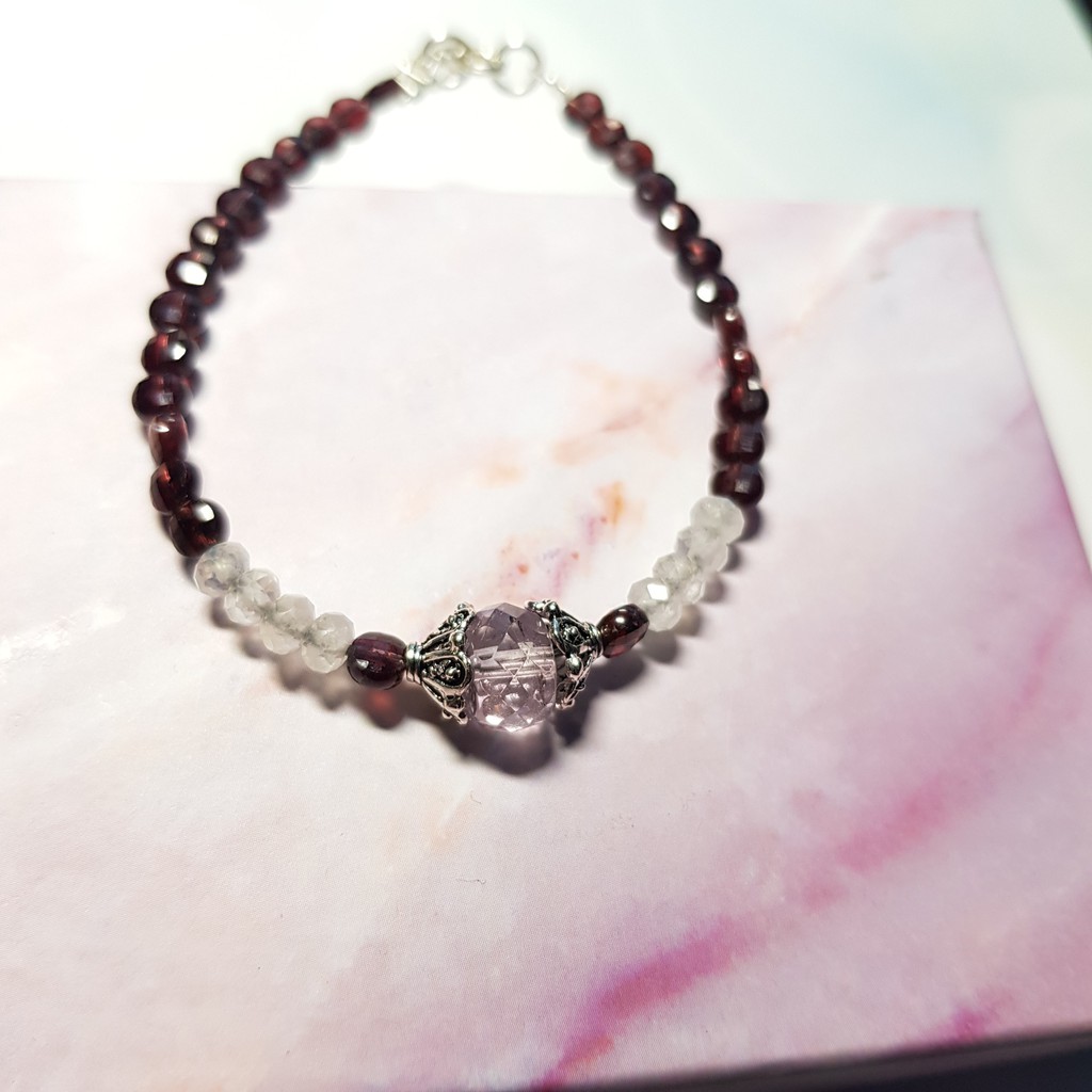 Vòng tay Garnet nhí