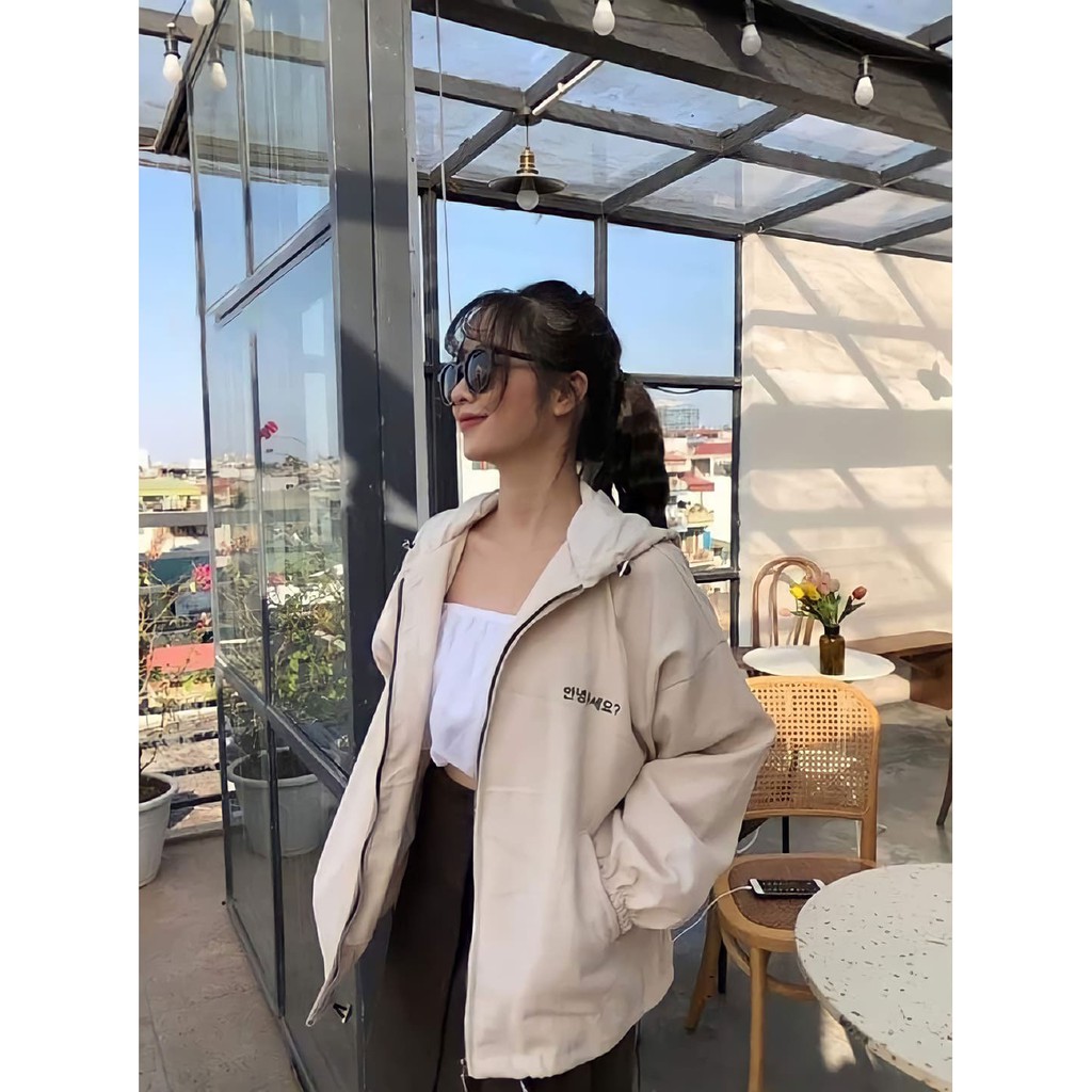 Áo khoác Unisex nhung tăm from rộng KOREAN cá tính_VIETSTAR