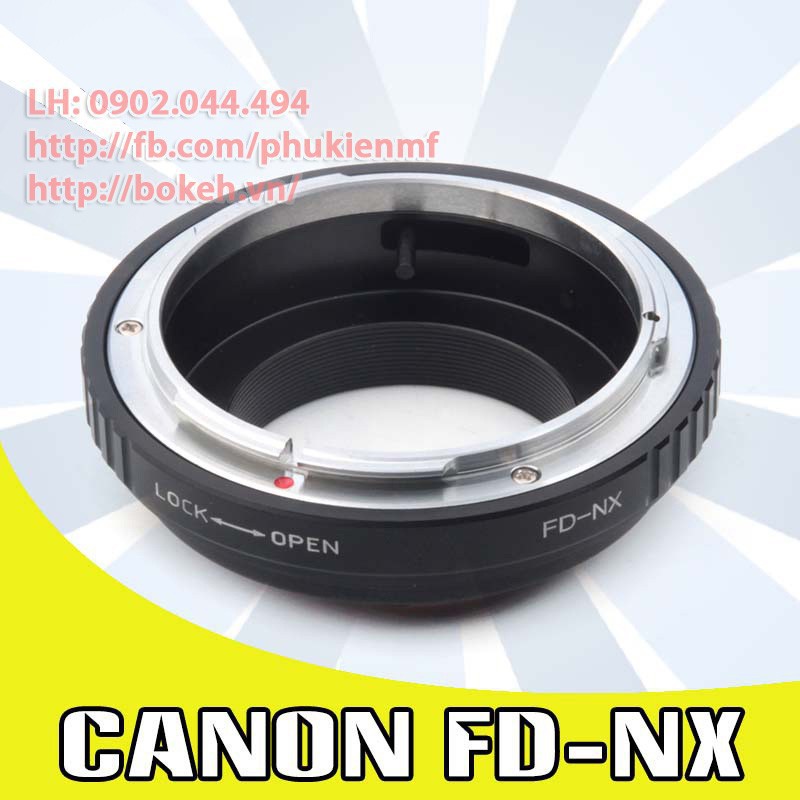 FD-NX Ngàm chuyển lens mount Canon FD FL sang body Samsung NX