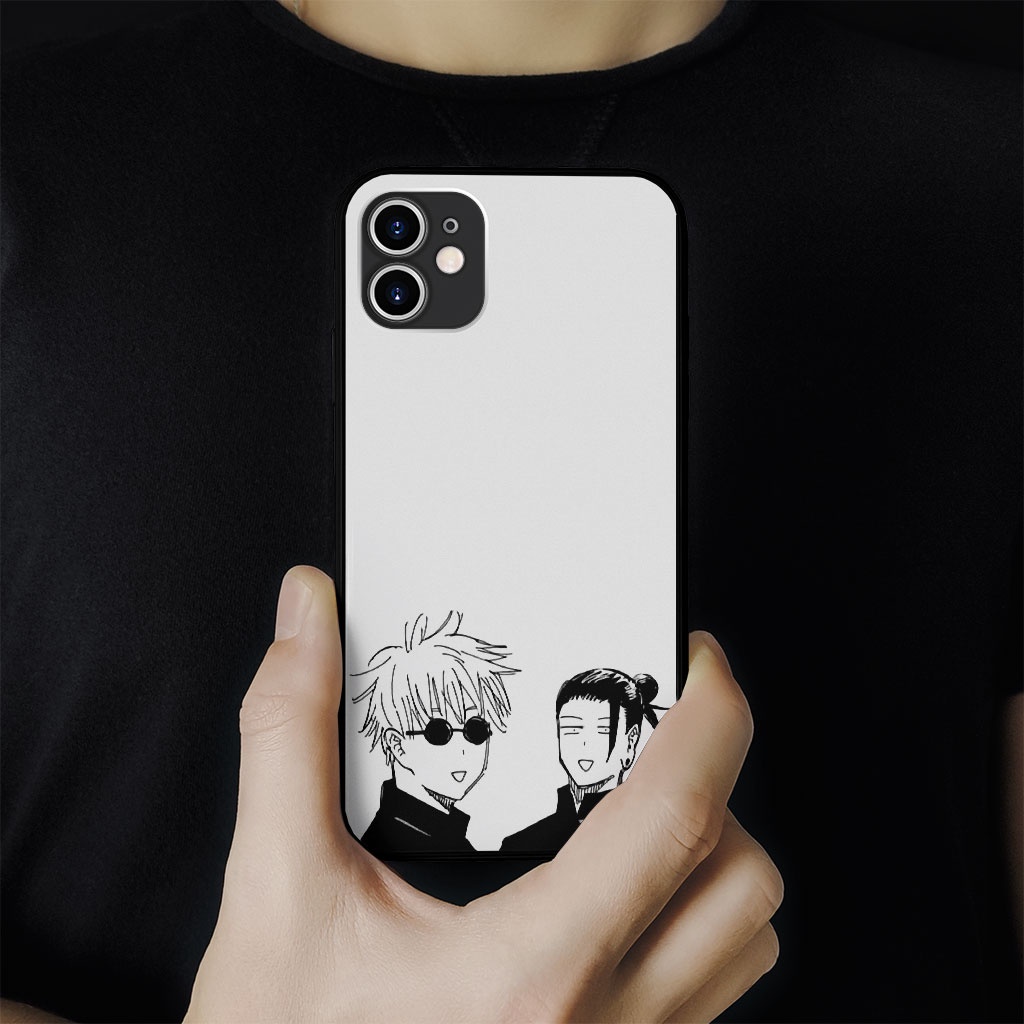 Ốp lưng gojo satoru và geto suguru cho iphone đủ dòng từ 6 - 13 MBW20220113