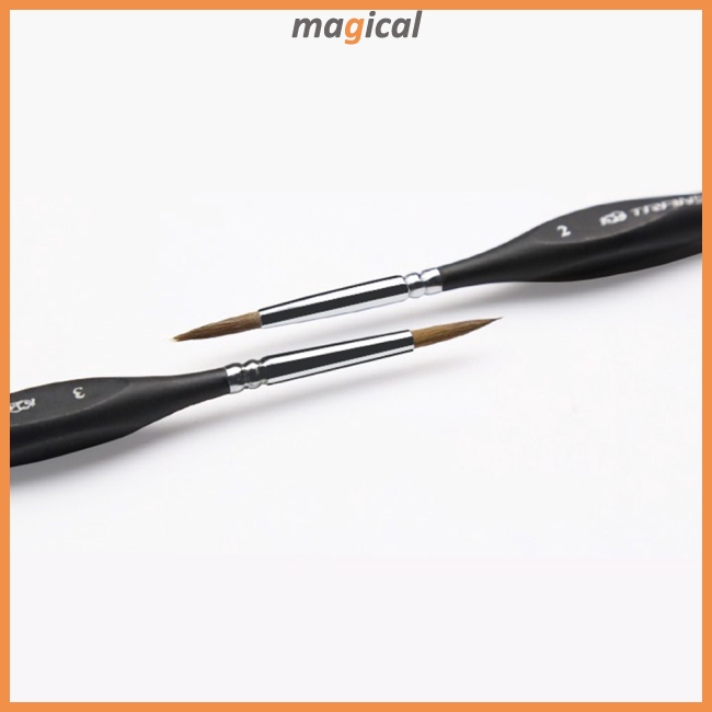 Cọ vẽ màu nước sơn dầu chất liệu gỗ dài 18cm chất lượng cao tiện dụng | BigBuy360 - bigbuy360.vn