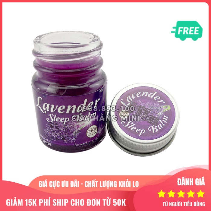 Dầu Cù Là Thái Lan Hỗ Trợ Ngủ Ngon Lavender Sleep Balm - 15g