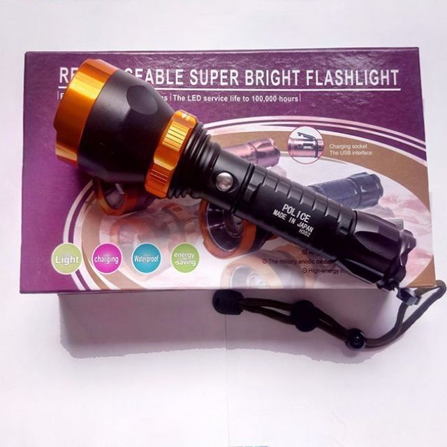 Đèn Pin Siêu Sáng POLICE HY-8077