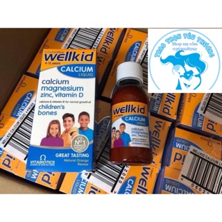 Canxi nước WellKid Uk 150ml