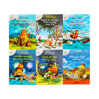 Sách thiếu nhi Chuyện xóm gà Combo 6 cuốn phần 2