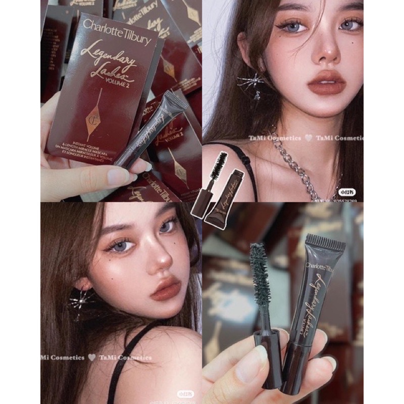 Mascara Chuốt Mi 𝗖𝗵𝗮𝗿𝗹𝗼𝘁𝘁𝗲 𝗧𝗶𝗹𝗯𝘂𝗿𝘆 𝗟𝗲𝗴𝗲𝗻𝗱𝗮𝗿𝘆 𝗟𝗮𝘀𝗵𝗲𝘀 𝗩𝗼𝗹𝘂𝗺𝗲 𝟮