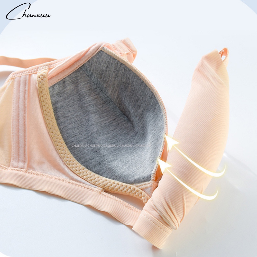 Áo lót nữ kiểu xoắn ngực đệm dày mút mềm dây đai chỉnh nâng đẩy ngực ChunXuu AV49