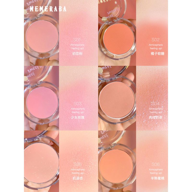 MEMERABA - Phấn má hồng Memeraba Soft Focus Light Color Blush