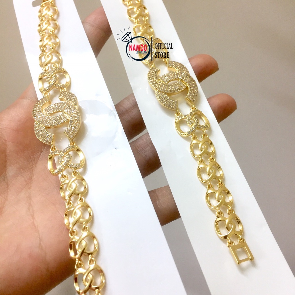 Lắc Tay Nữ L672 Mạ Vàng Namoo Jewelry