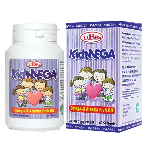 (Có bill) Kidmega UBB - Hỗ trợ bổ sung vitamin và khoáng chất giúp trẻ phát triển trí não