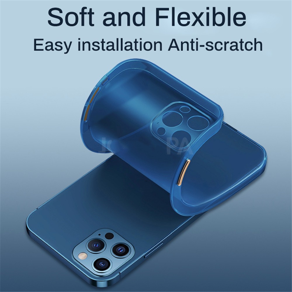 Ốp điện thoại silicone mềm nhám trong suốt chống sốc cho Iphone 11 12 13 Pro Max Xr X Xs 7 8 Plus Se 2020 13 12 Pro