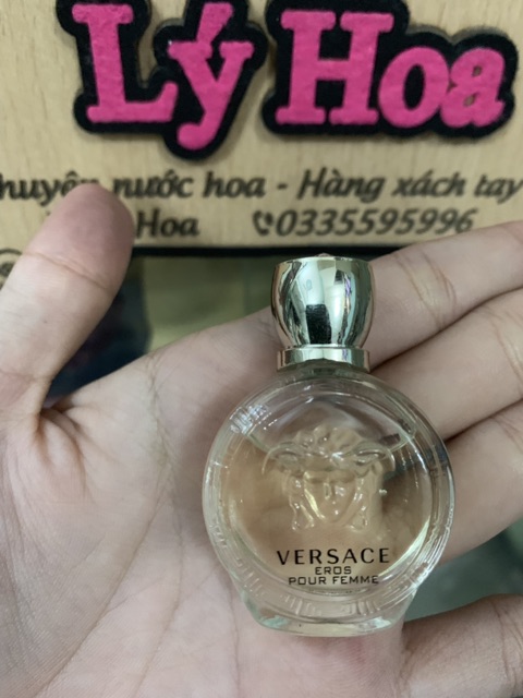 [Thanh lý] Nước hoa mini Versace eros pour homme edp 5ml unbox