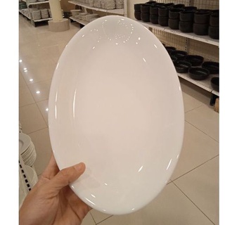 Set 2 dĩa oval 28/ 32 cm gốm sứ minh long