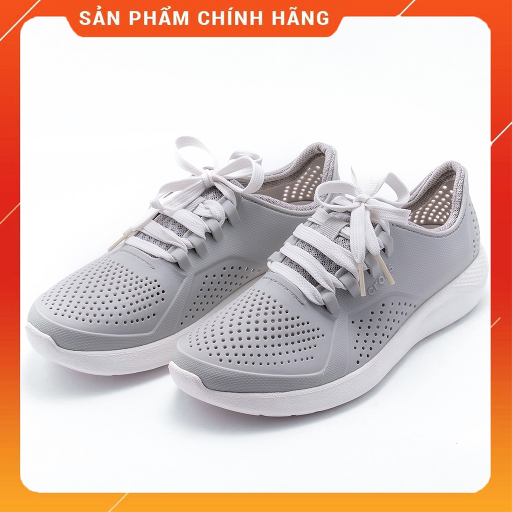Giày Nhựa Cross LiteRide Chống Nước Kiểu Dáng Thời Trang Màu Ghi Siêu Hot