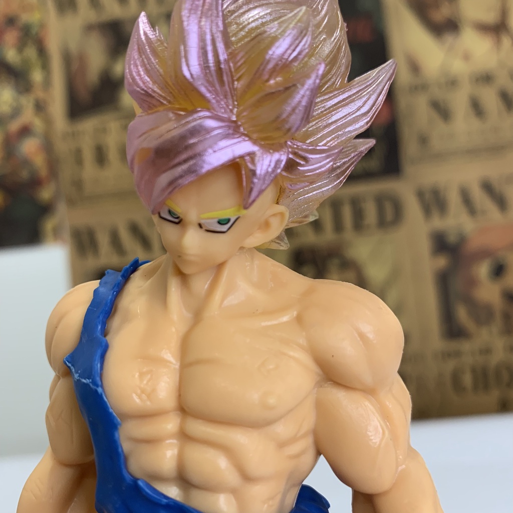 Mô hình Dragon ball - Mô hình siêu xayda Songoku và Cadic thế hệ thứ 6 cực đẹp cao 18cm (có bán lẻ)