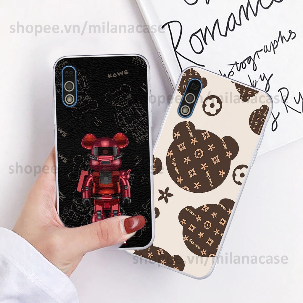 Ốp Vsmart Bee / Bee 3 gấu be@rBrick gấu Teddy Kaws siêu đẹp, phong cách, cá tính
