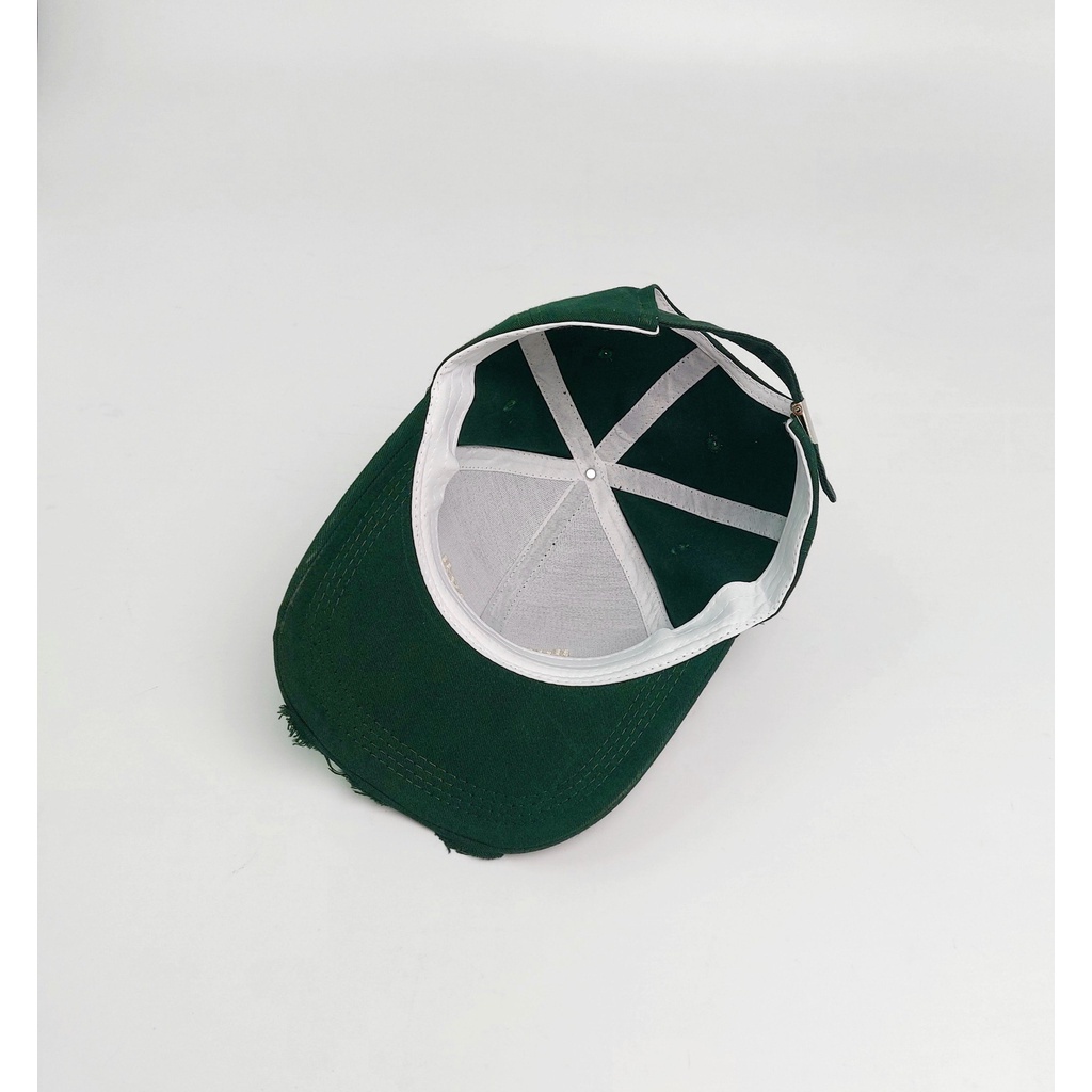 Mũ lưỡi trai thêu chữ JUST PLAY kiểu rách tua thời trang nón kết nam nữ chất kaki cao cấp AQ STORE