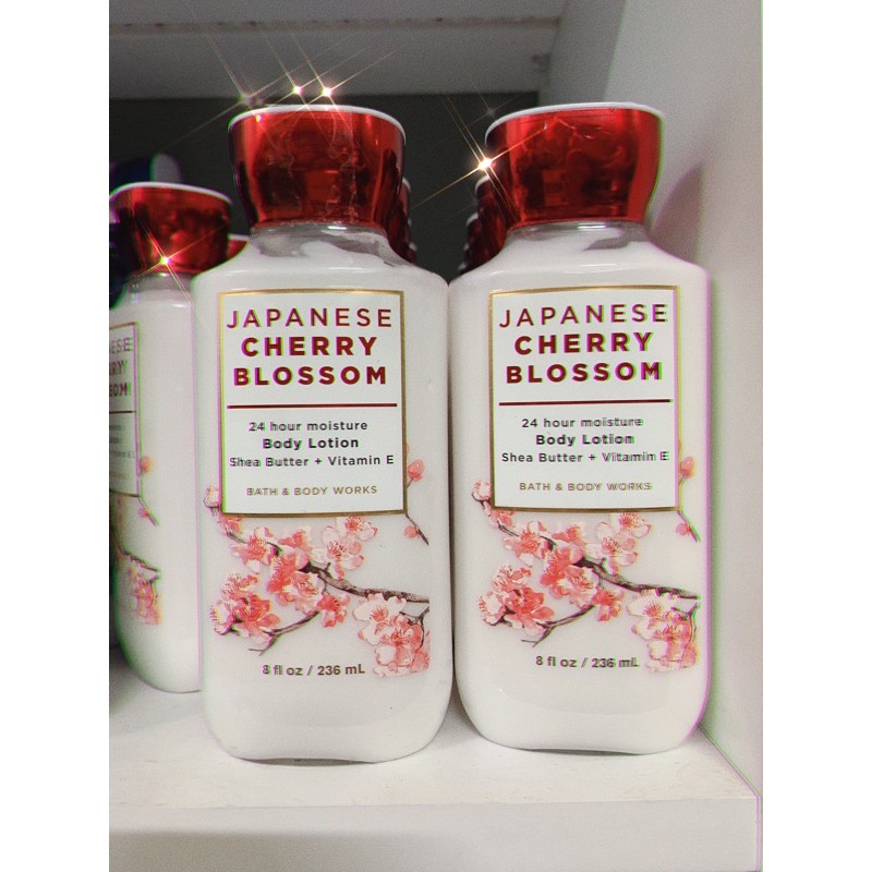 BBW🥀Sữa Dưỡng Thể Nước Hoa Bath &amp; Body Works - Japanese Cherry Blossom - 236mL