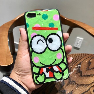 ỐP IPHONE HÌNH ẾCH VÂN ĐÁ 3D