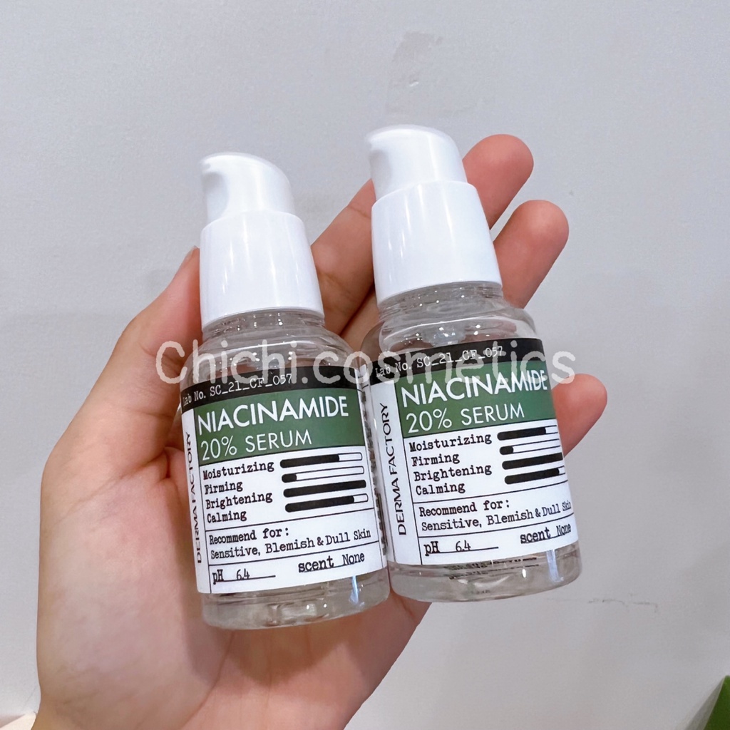 Tinh chất Niacinamide 20% Derma Factory