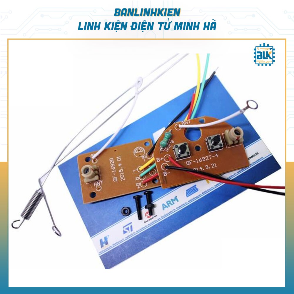 Bộ Điều Khiển Oto Từ Xa 2 Chế Độ 27Mhz DK-2M27