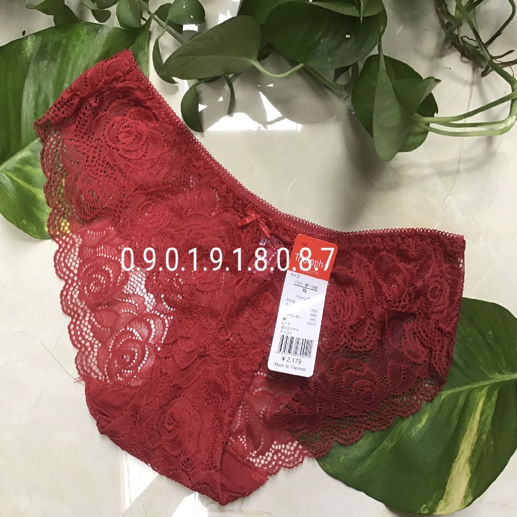 SET 10 QUẦN LÓT NỮ CAO CẤP REN HOA HỒNG QUYẾN RŨ MARKETONLINE68