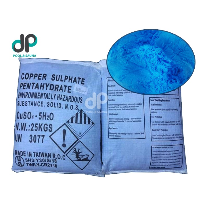 1KG ĐỒNG SUNFAT CuSO4  - DIỆT RÊU TẢO HỒ BƠI, SÁT KHUẨN, DIỆT KÝ SINH TRÙNG TRONG NUÔI TRỒNG THỦY SẢN