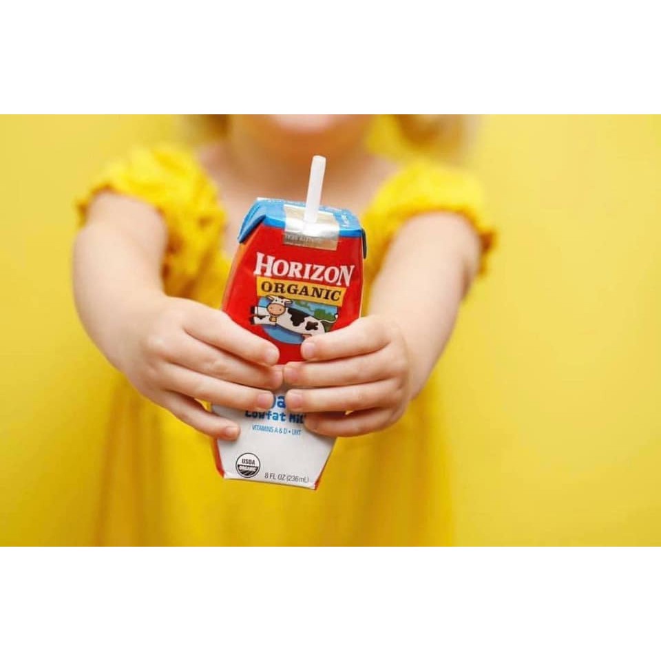 [BÁN LẺ] SỮA TƯƠI TIỆT TRÙNG NGUYÊN KEM HỮU CƠ &quot;HORIZON ORGANIC WHOLE MILK ( DATE 10/22 )