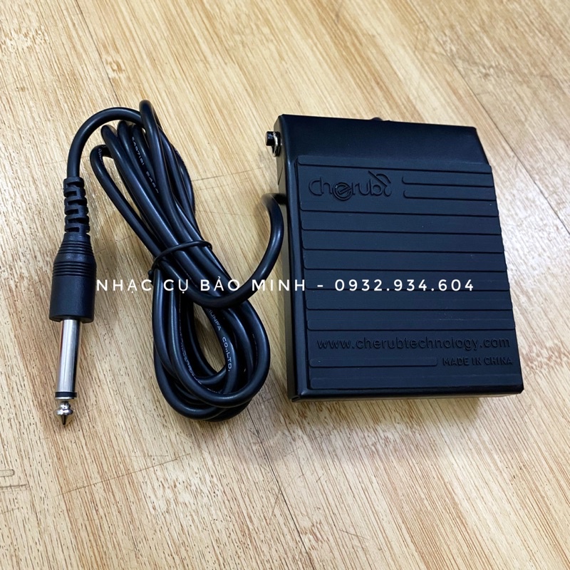 Pedal Cherub WTB-004 cho Đàn Organ, Piano, Trống Điện Tử - Bàn đạp tạo tiếng vang Sustain Keyboard