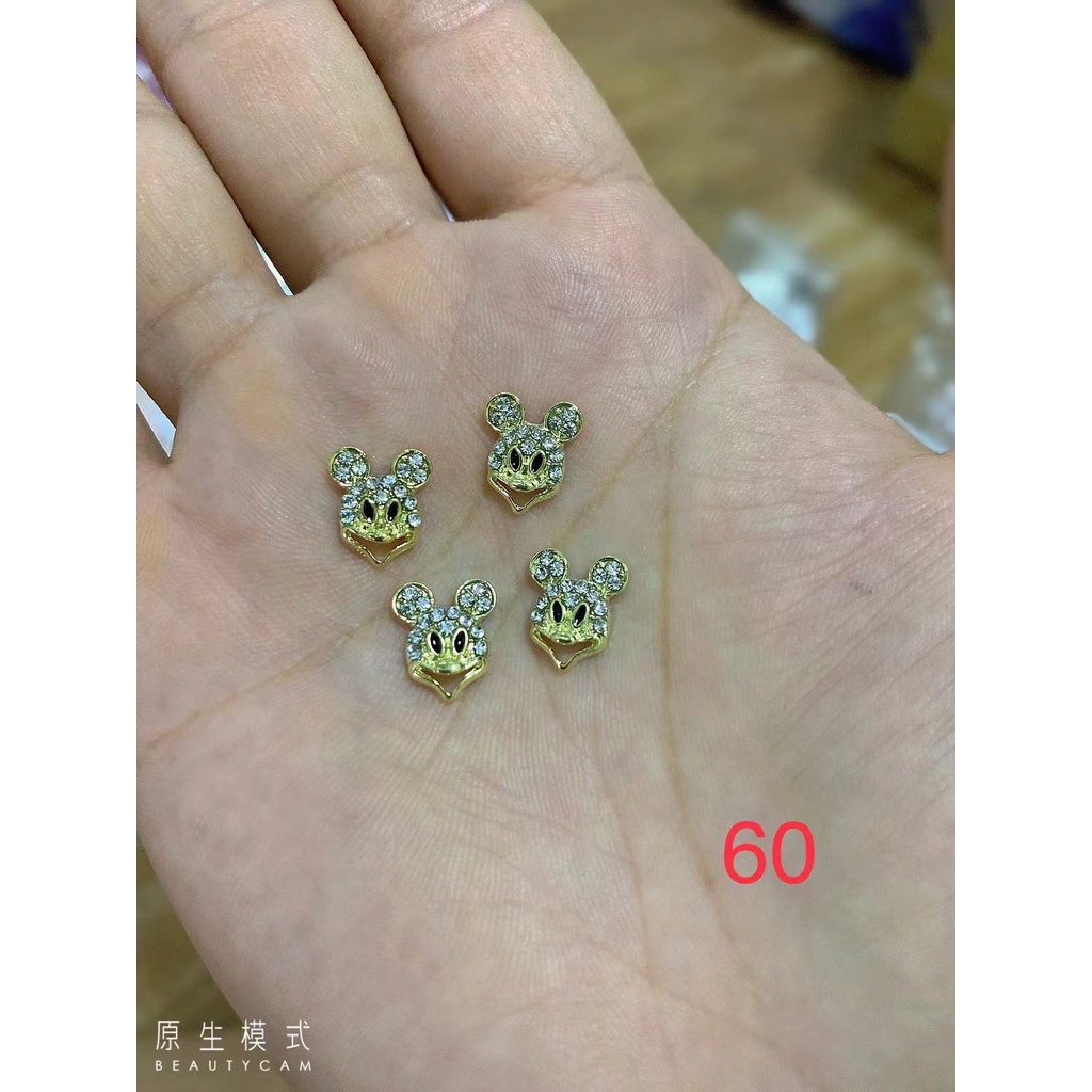 charm trang trí nail mã mới