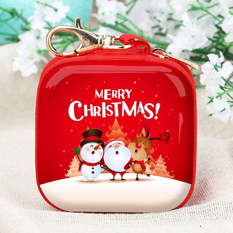 4Pcs Wallet Candy Boxes Christmas Tree Ornaments Hanging Decorations