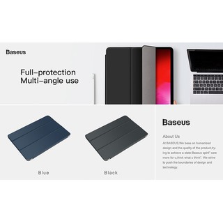 Bao da Simplism Y-Type Leather cho iPad Pro 11/12.9 inch hãng Baseus