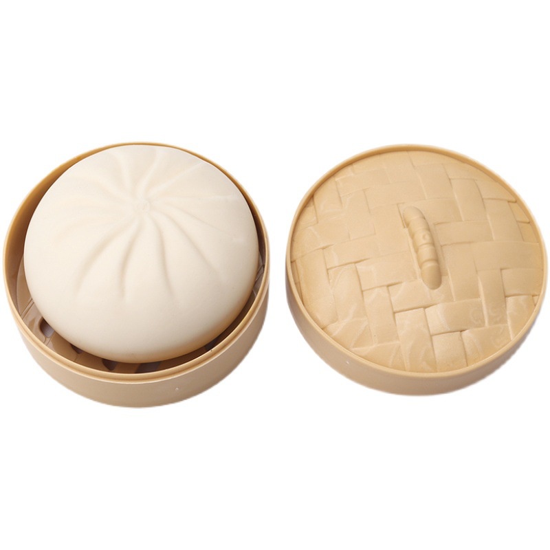 Đồ chơi Squishy bánh bao giải trí