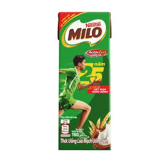 Lốc 8 hộp sữa milo 180ml