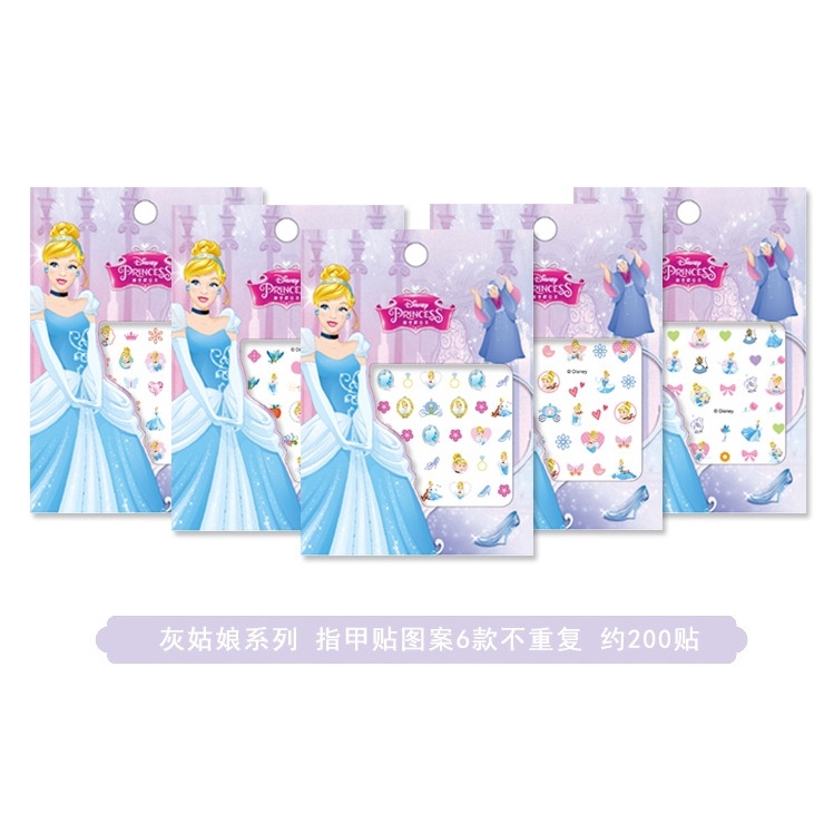 Miếng Dán Móng Tay Hình Công Chúa Băng Giá Phim FROZEN 1 Độc Đáo