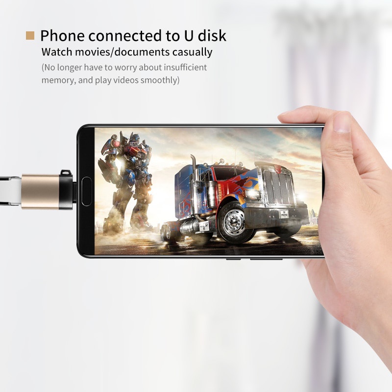 Đầu Chuyển Đổi Jp1 Usb C Otg Usb 3.0 Sang Type C Cho Macbookpro Xiaomi Huawei Mini