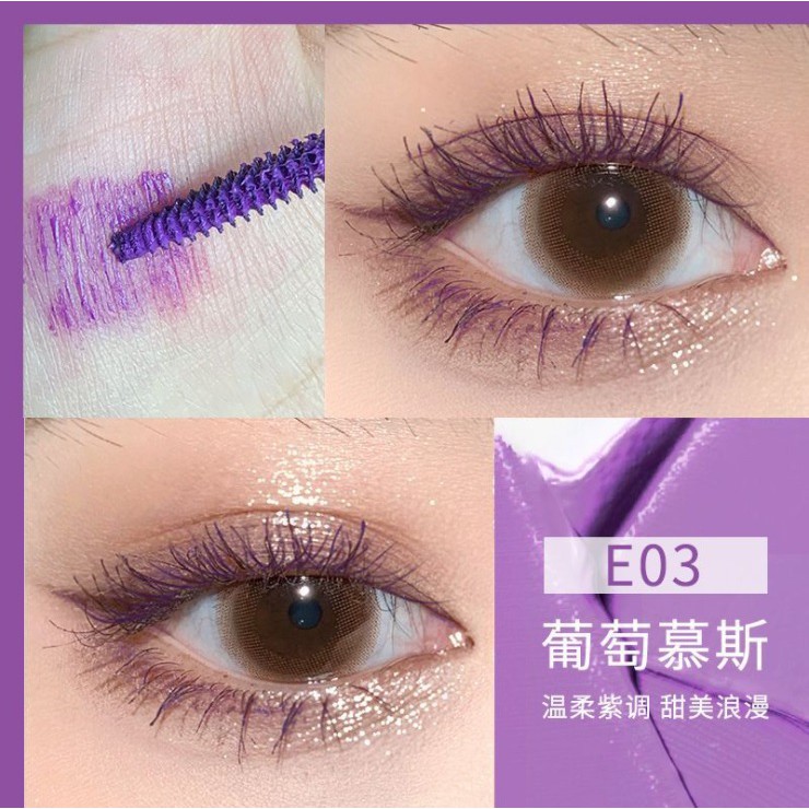 Mascara nhiều màu Rozo lâu trôi, không lem - Mascara nội địa Trung mã RZ0022