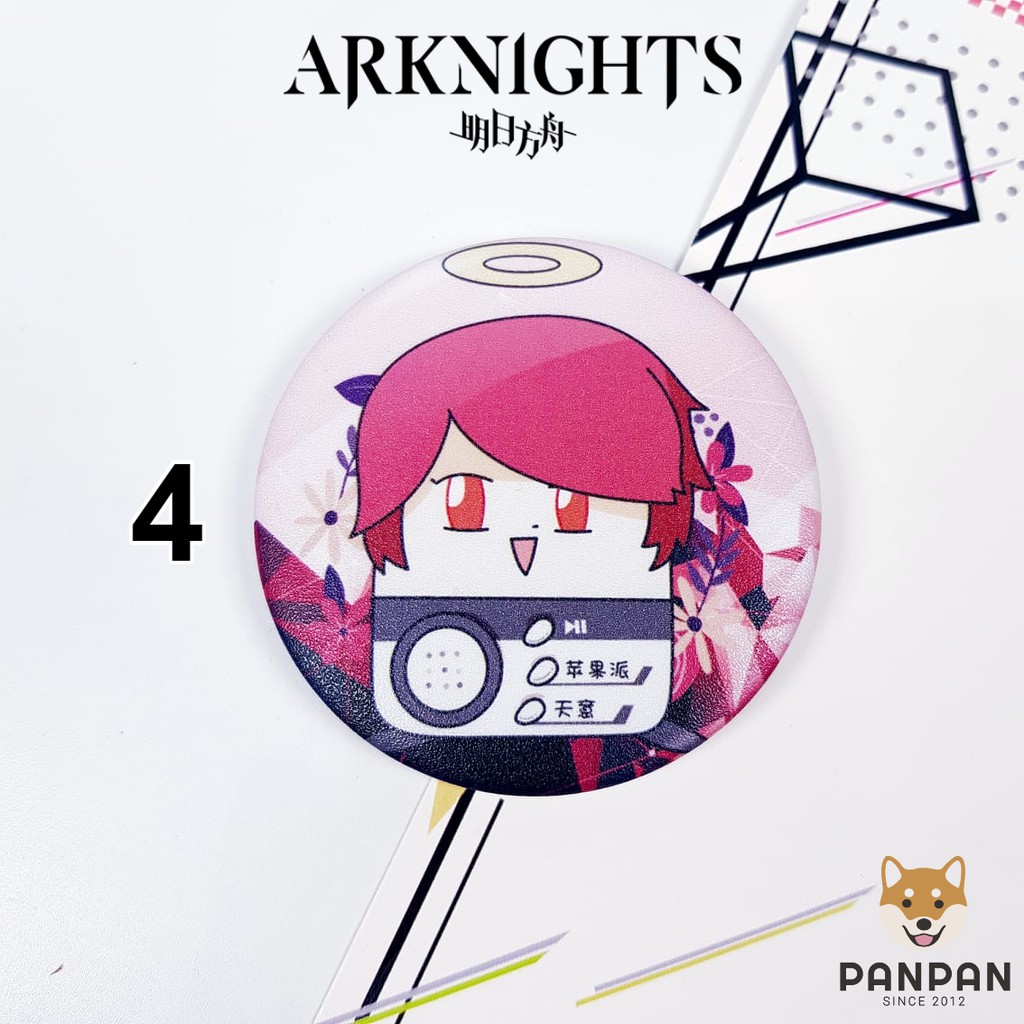 Huy Hiệu Lẻ Arknights (6CM)