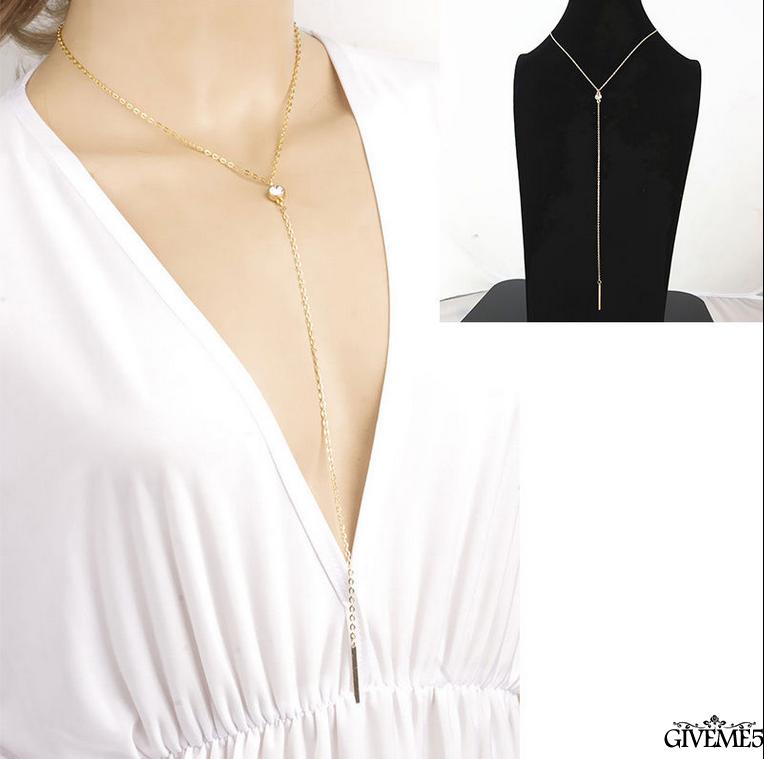 Dây chuyền hợp kim dáng dài thời trang cho nữ