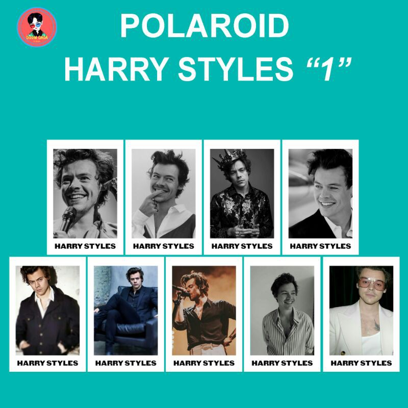 Polaroid Bộ Ảnh Nhóm Nhạc Harry Styles One Direction