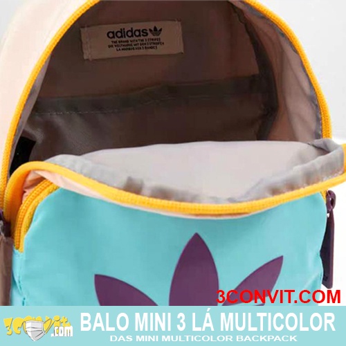 Balo mini 3 lá Multicolor